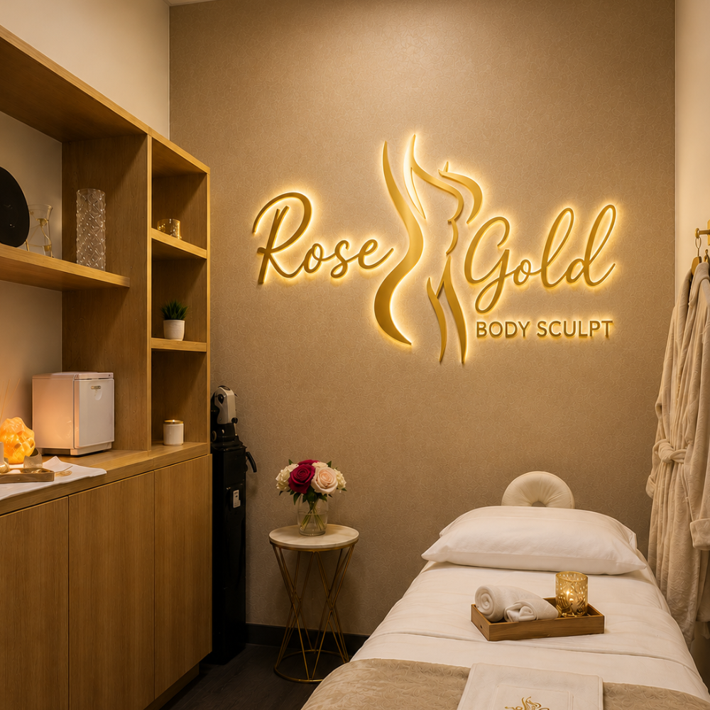 Custom Indoor Spa Sign - Laura