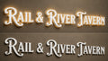 Custom 3D Metal Backlit Sign -  Tim Moss
