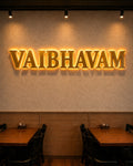 Custom 3D Metal Backlit Sign - Sri Surya Akash Bandela