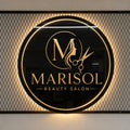 Custom Acrylic Backlit Sign - MARISOL